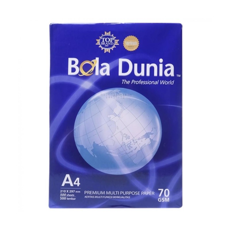 bola dunia Paper A4 70GSM